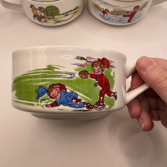 Cambells Soup Kids Soup Bowls. Set of 6. - Picture 6 of 10